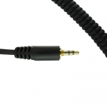 CC0120- Coil Cord for Motorola Single Pin 3.5mm